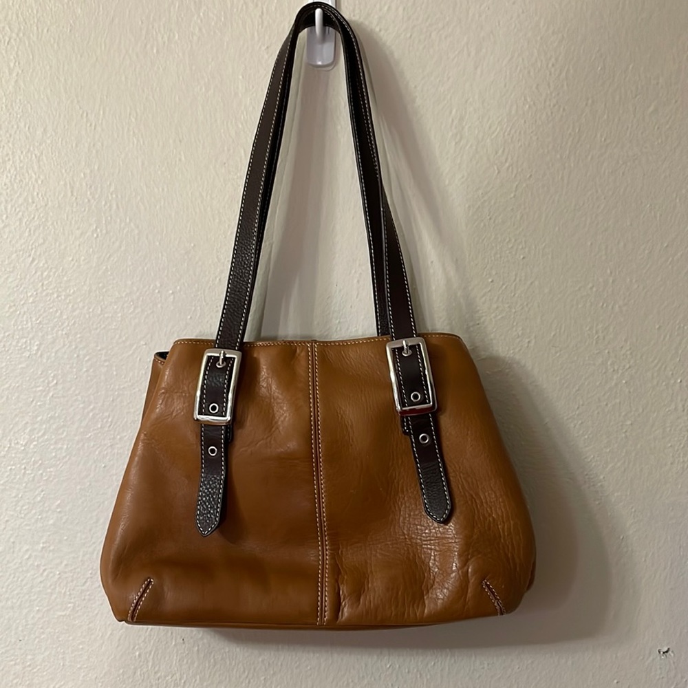 Tignanello med brown shoulder bag